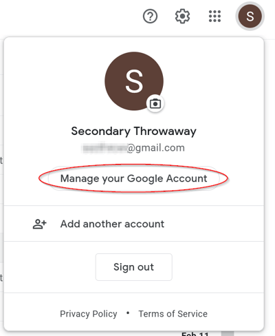 Google App-Password 1