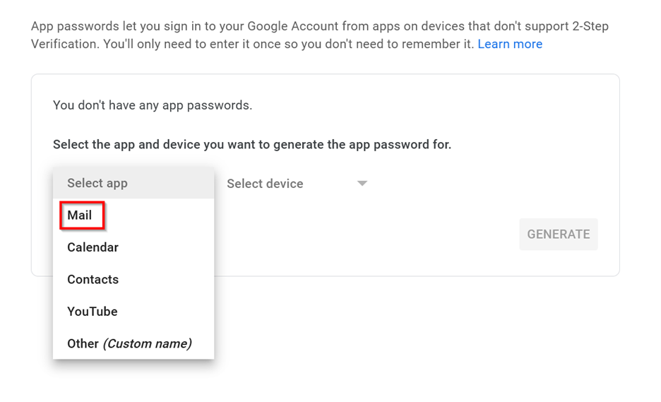 Google App-Password 3